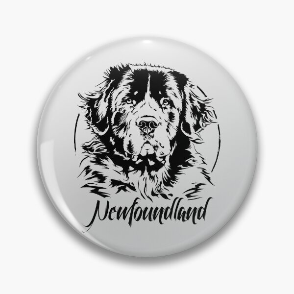 Item preview, Newfoundland Dog Canine Portrait designed and sold by dogarts.