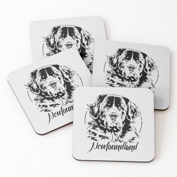 Item preview, Newfoundland Dog Canine Portrait designed and sold by dogarts.
