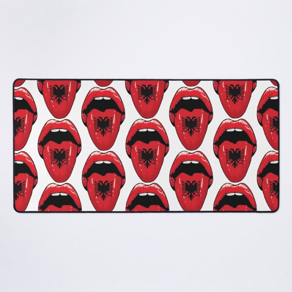 Item preview, Albania Tongue Flag  designed and sold by RahallusNtx.