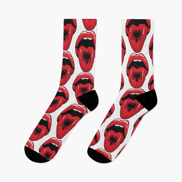 Item preview, Albania Tongue Flag  designed and sold by RahallusNtx.