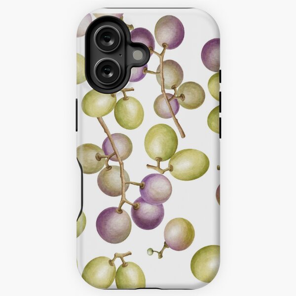 Item preview, Watercolor grapes pattern designed and sold by curlyfamily.