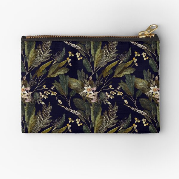 Item preview, Dark vintage botanical pattern designed and sold by Lenkooo.