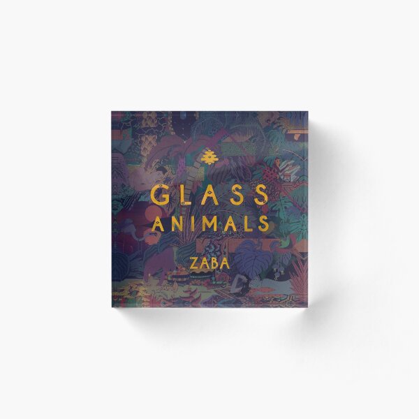 glass animals Acrylic Block