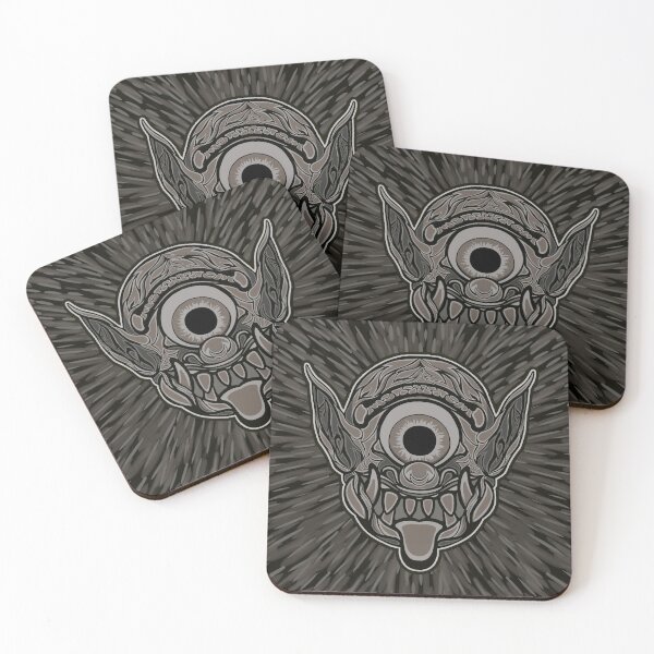 Item preview, Grey Balinese Mata Besec Cyclops designed and sold by kovani.