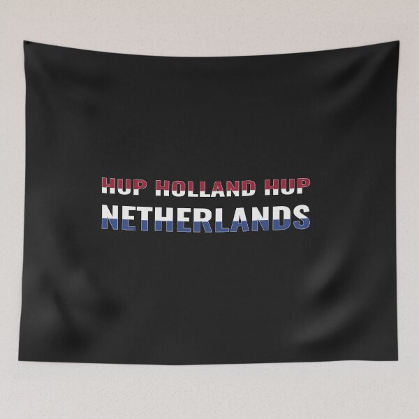 Item preview, Netherlands Hup Holland Hup World Cup Qatar 2022-Football Soccer National Flag designed and sold by PCCreations.