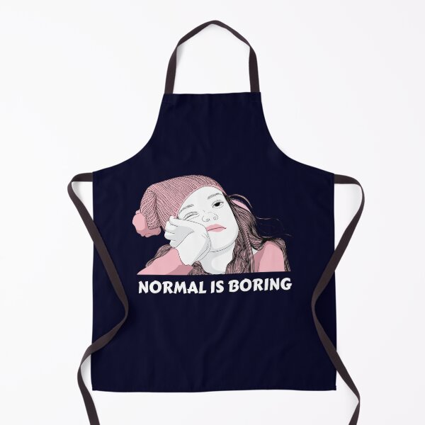 Item preview, Normal is boring girl designed and sold by AdrianShirt.