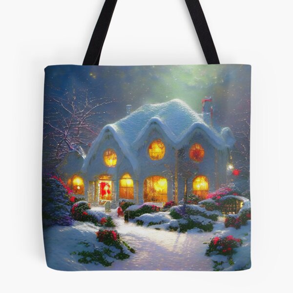 Item preview, Rural winter cottage designed and sold by AnnArtshock.