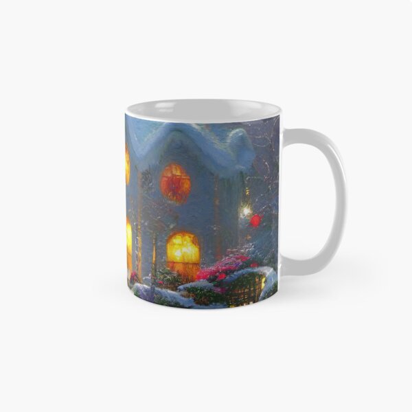 Item preview, Rural winter cottage designed and sold by AnnArtshock.