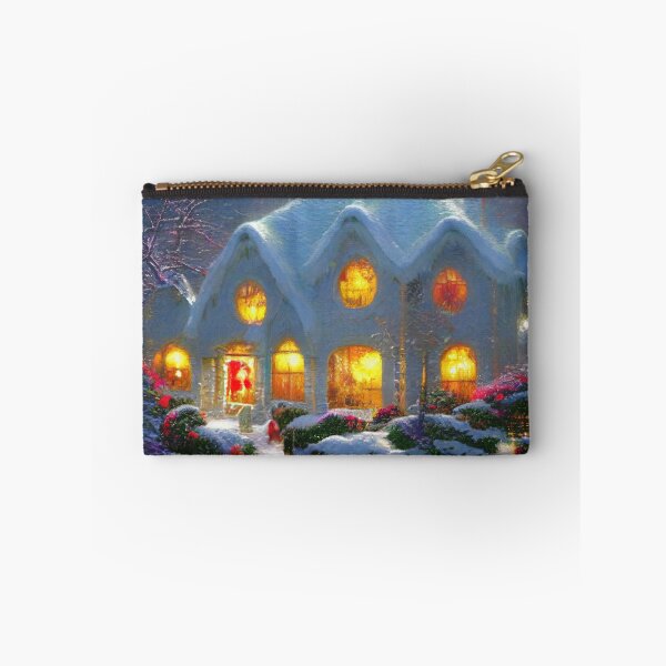 Item preview, Rural winter cottage designed and sold by AnnArtshock.