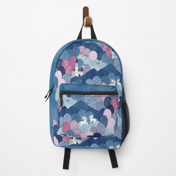 Item preview, Enchanted forest purple blue designed and sold by adenaJ.