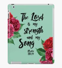 Psalm 118: 14 iPad-Hülle & Skin