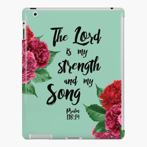 psalm 118:14 iPad Snap Case