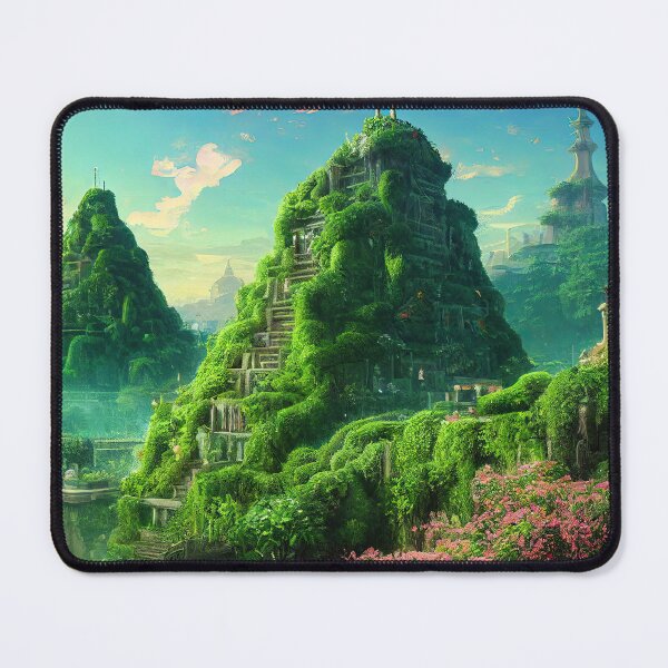 Item preview, Atlantean Lakeside Gardens designed and sold by OccultDreams.