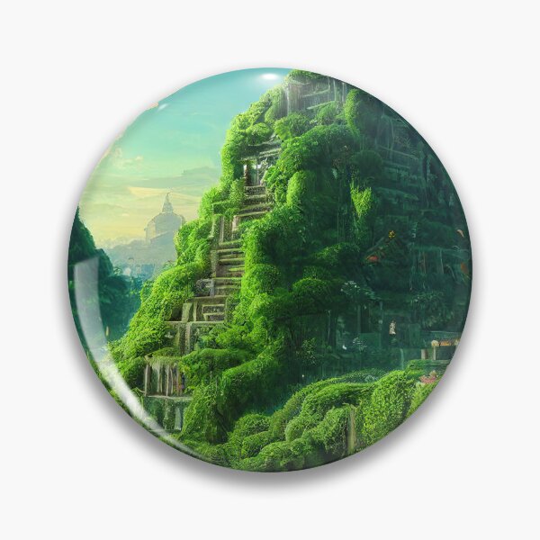Item preview, Atlantean Lakeside Gardens designed and sold by OccultDreams.