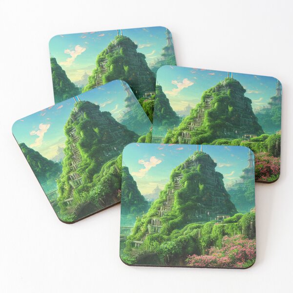 Item preview, Atlantean Lakeside Gardens designed and sold by OccultDreams.