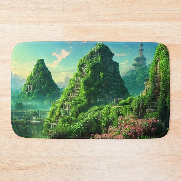 Item preview, Atlantean Lakeside Gardens designed and sold by OccultDreams.