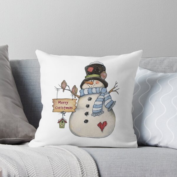 Item preview, Merry Christmas Snowman designed and sold by Jenn Graham.