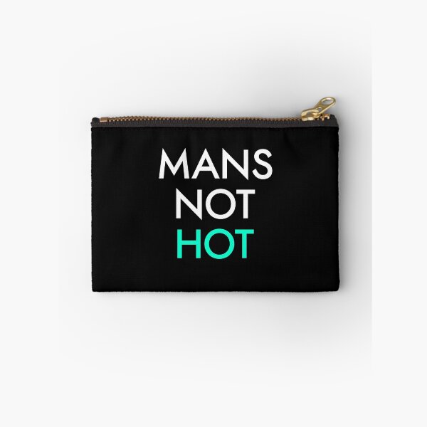 Item preview, Mans Not Hot Vertical - Aqua designed and sold by Essenti4lgoods.