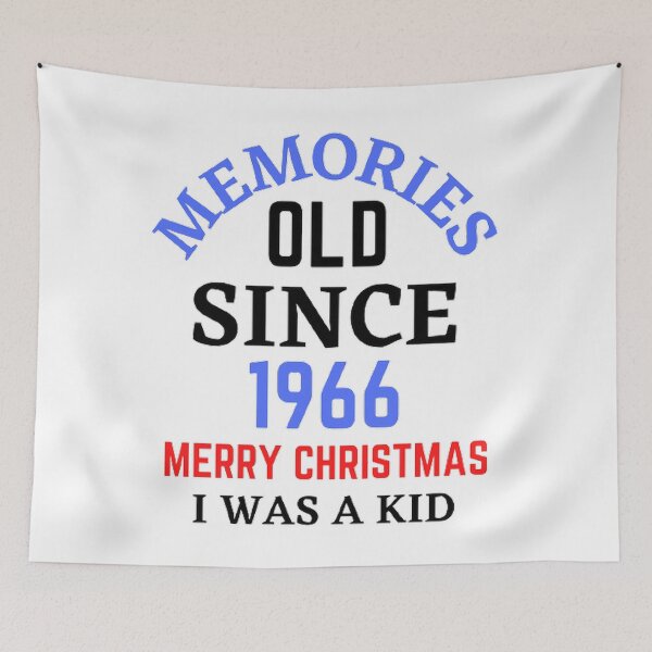 Item preview, Memories Old Since 1966 Merry Christmas designed and sold by Hammy97.