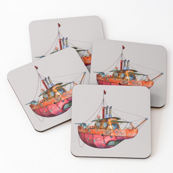 Item preview, Steampunk Cute Old Boat 1 of 2 designed and sold by ChristinasMess.