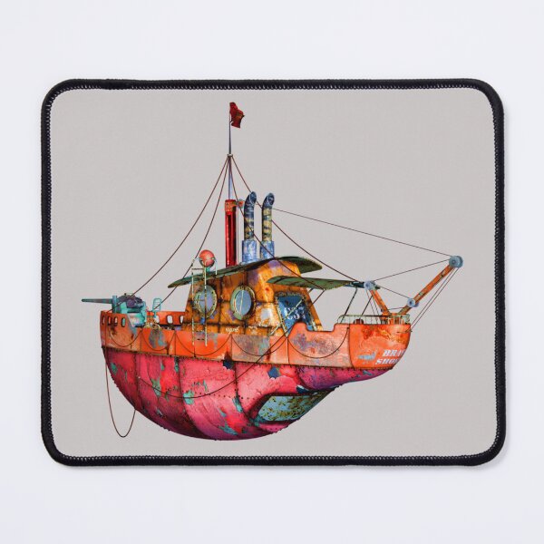 Item preview, Steampunk Cute Old Boat 1 of 2 designed and sold by ChristinasMess.