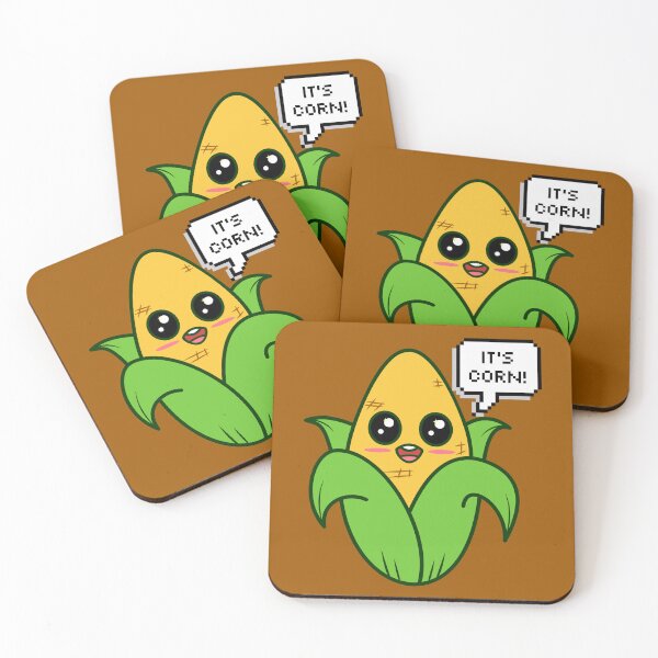 Item preview, It's Corn | Kawaii designed and sold by SocialAtrophy.