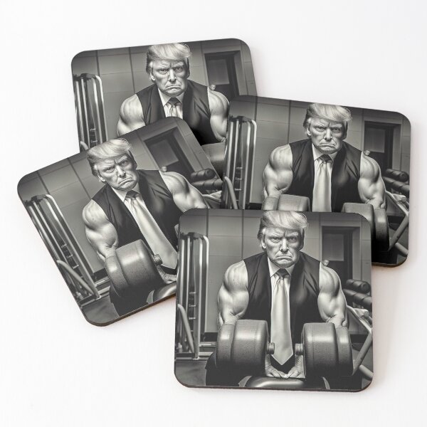 Item preview, Donald Trump as a gym rat designed and sold by RK - Shop.