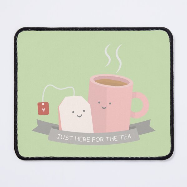 Item preview, Just Here For The Tea | Kawaii Tea Cup | Bes Teas designed and sold by Pisutachio.