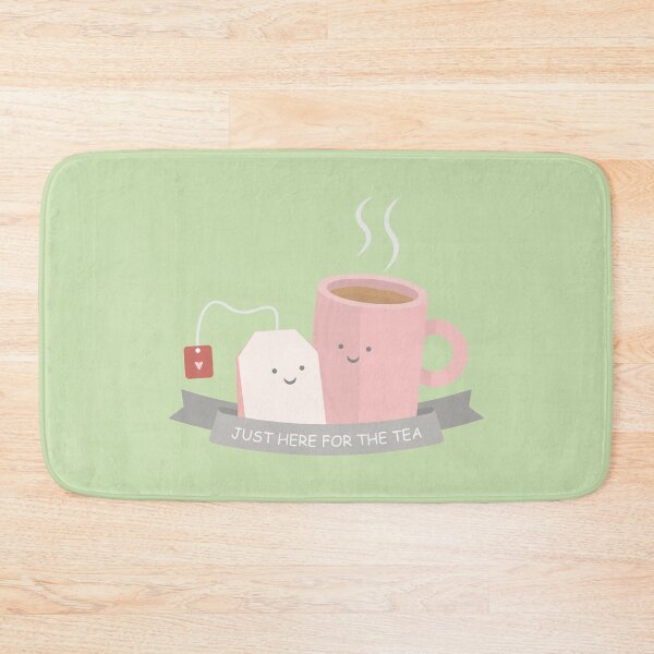 Item preview, Just Here For The Tea | Kawaii Tea Cup | Bes Teas designed and sold by Pisutachio.