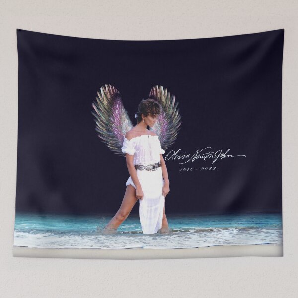 Item preview, Vale Olivia Newton-John - RIP - 1948 -2022 - Designed by PopRetroDisco designed and sold by popretrodisco.