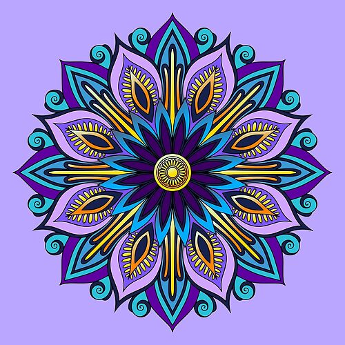 Floral Mandalas 142 (Style:45)