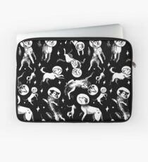 Raum Hunde (schwarzer Hintergrund) Laptoptasche
