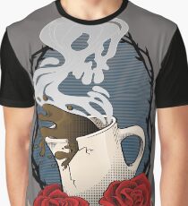 Death Before Decaf Graphic T-Shirt