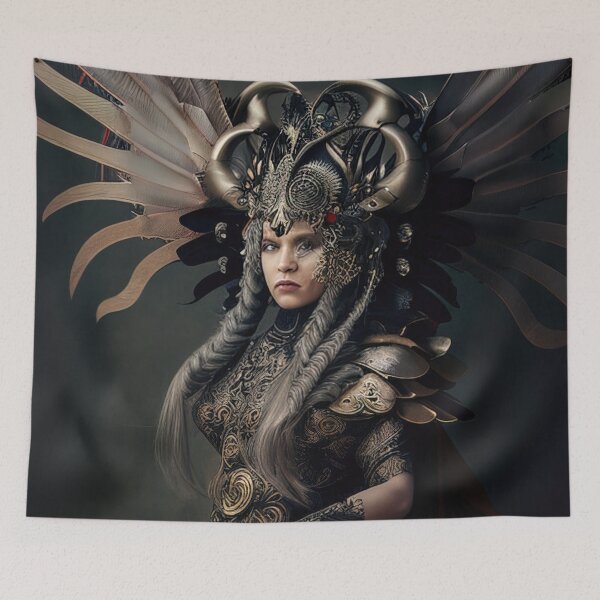 Item preview, Valkyrie female warrior designed and sold by RK - Shop.