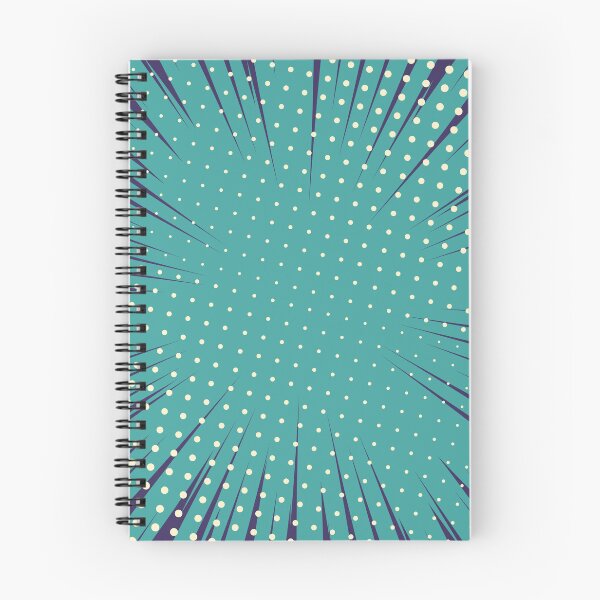 Item preview, Retro rays in blue designed and sold by moxdesign.