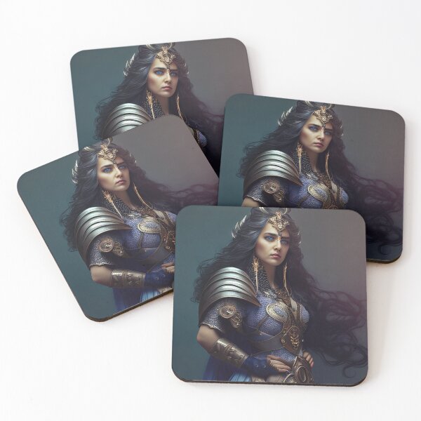 Item preview, Beautiful valkyrie woman with blue eyes designed and sold by RK - Shop.