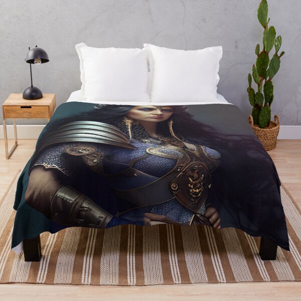 Item preview, Beautiful valkyrie woman with blue eyes designed and sold by RK - Shop.