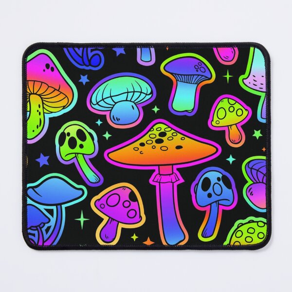 Item preview, mushroom psy art desing designed and sold by merry marley.