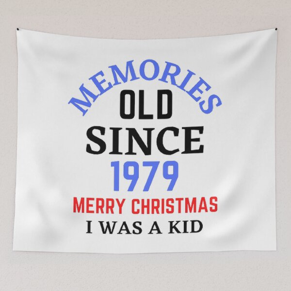 Item preview, Memories Old Since 1979 Merry Christmas designed and sold by Hammy97.
