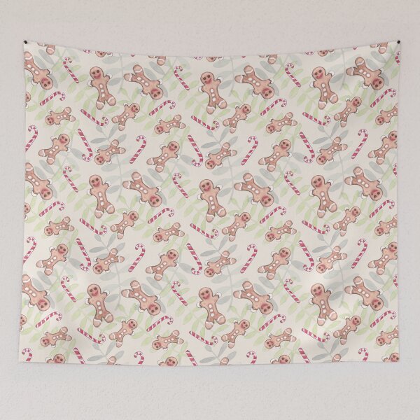 Item preview, Candy cane pattern designed and sold by ella. artwork.