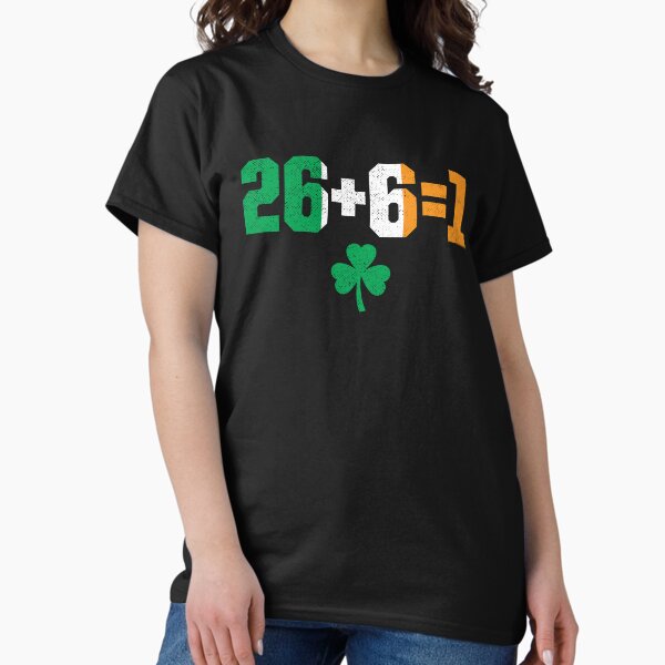 Item preview, United Ireland 26 + 6 = 1 | Irish Shamrock | United Ireland designed and sold by TomGiantDesigns.