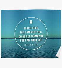 Jesaja 41:10 Poster