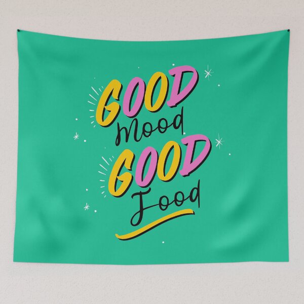 Item preview, good mood good food  designed and sold by batcoprod.
