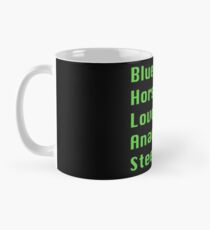 Blaues Hufeisen liebt Anacott Steel Tasse