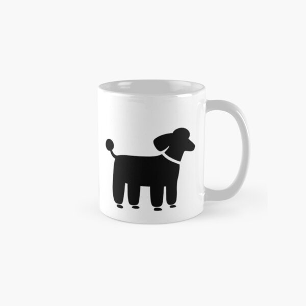 Mug Silver Poodle Petfy 