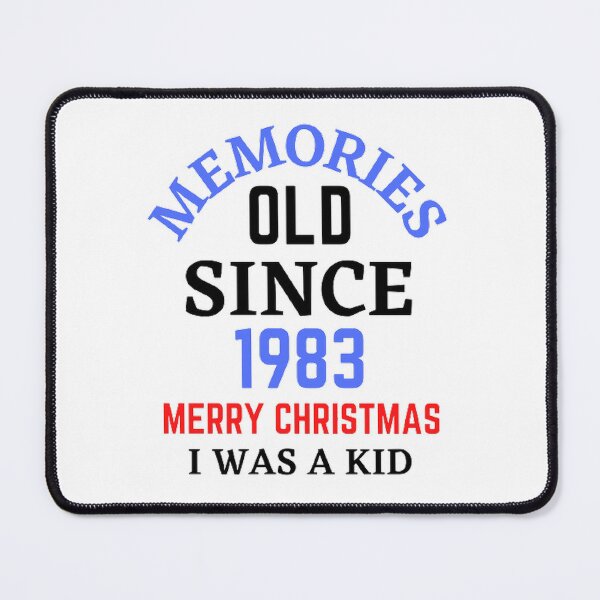 Item preview, Memories Old Since 1983 Merry Christmas designed and sold by Hammy97.