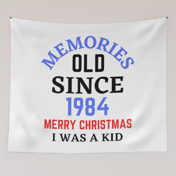 Item preview, Memories Old Since 1984 Merry Christmas designed and sold by Hammy97.