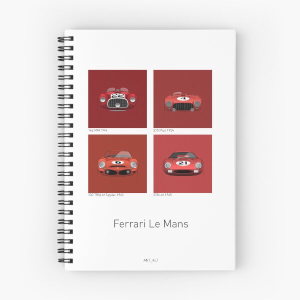 Artikelvorschau, Ferrari LeMans entworfen und verkauft von Alt_ Illustrations.