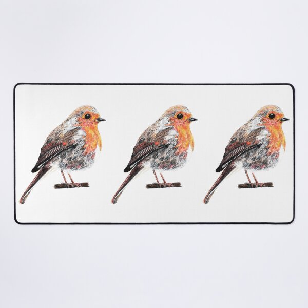 Item preview, Robin Redbreast Ready for Christmas  designed and sold by artbysarahallen.
