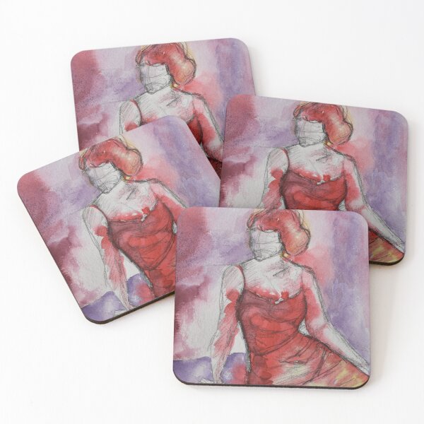 Item preview,  Lady in Red designed and sold by AWhittenArt.